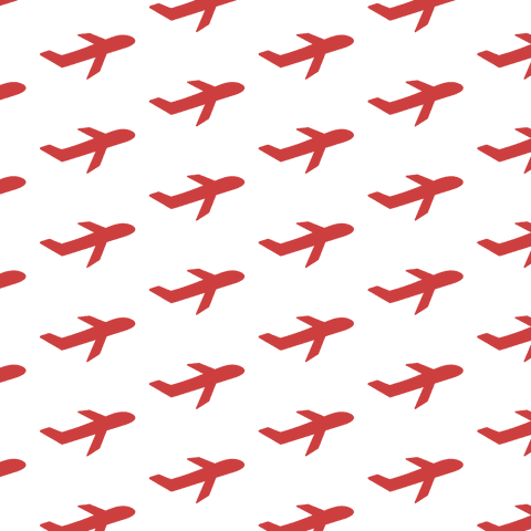 airplane silhouette pattern transparent background red vector - Download Free Stock Videos Pikwizard.com