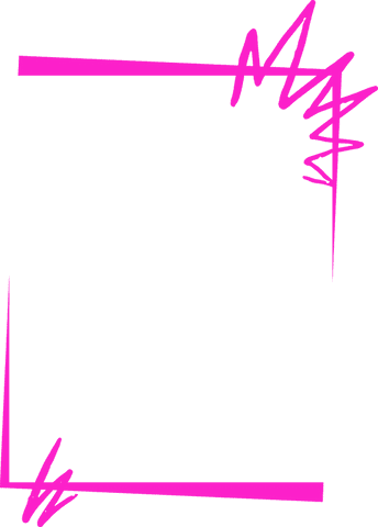Vibrant Magenta Scribble Frame on Transparent Background - Download Free Stock Videos Pikwizard.com