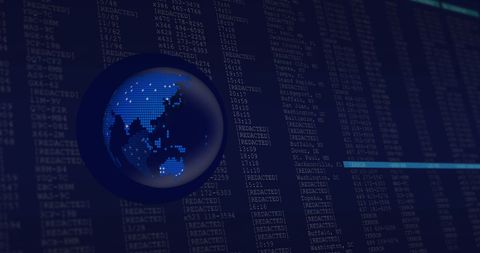 Global Technology Data Processing Interface Concept - Download Free Stock Images Pikwizard.com