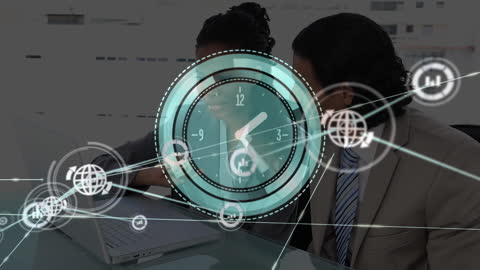 Digital Overlay of Networking on Business Team Collaboration