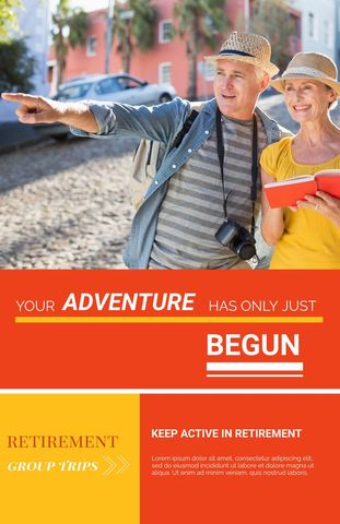 Joyful Senior Couple on Travel Adventure in Vibrant City - Download Free Stock Templates Pikwizard.com
