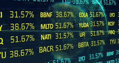 Innovative digital data dashboard with futuristic interface design