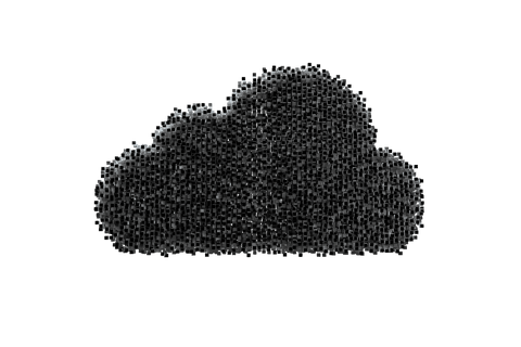 Abstract Black Cloud Vector on Transparent Background - Download Free Stock Videos Pikwizard.com