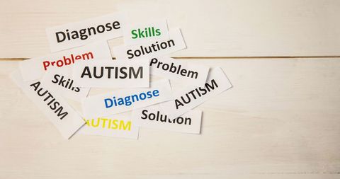 Autism and Development Concept with Puzzle Heart - Download Free Stock Images Pikwizard.com
