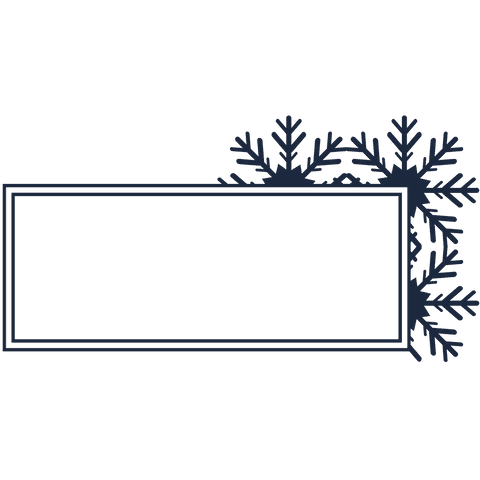 Transparent Frame with Snowflakes and Copy Space Design - Download Free Stock Videos Pikwizard.com