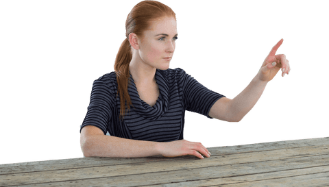 transparent businesswoman interacting with futuristic technology - Download Free Stock Videos Pikwizard.com