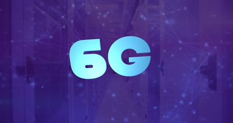 Abstract 6G Technology with Neural Network Background - Download Free Stock Images Pikwizard.com