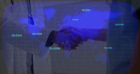 Healthcare and business partnership with technology overlay