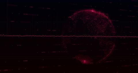 Futuristic Digital Graph with Pink Dots Representing Global Economy - Download Free Stock Images Pikwizard.com
