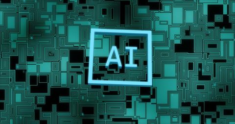 Futuristic AI Design with Geometric Connection Network - Download Free Stock Images Pikwizard.com
