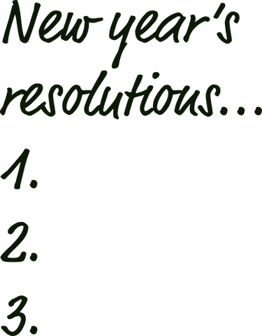 creative transparent new year's resolution list - Download Free Stock Videos Pikwizard.com