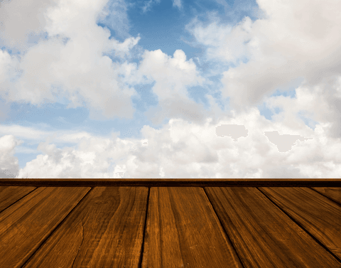 natural wooden planks with clear blue sky background - Download Free Stock Videos Pikwizard.com