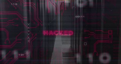 Digital Security Breach in Server Room Visualization - Download Free Stock Images Pikwizard.com