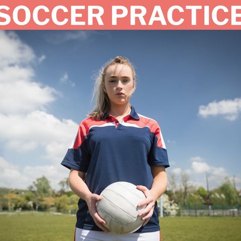 focused teen ed female athlete embracing soccer ball on outdoor field - Download Free Stock Templates Pikwizard.com