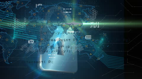 Digital Globe Network with Data Processing Overlay Concept