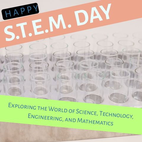 celebrating stem day with science lab equipment - Download Free Stock Templates Pikwizard.com