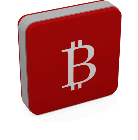 transparent red bitcoin symbol cube vector illustration - Download Free Stock Videos Pikwizard.com