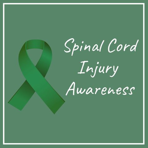 Green Ribbon Symbolizing Spinal Cord Injury Awareness - Download Free Stock Templates Pikwizard.com