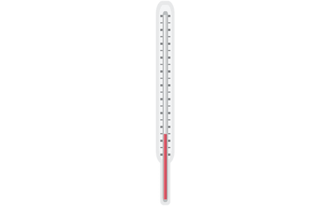 white thermometer illustration with transparent background - Download Free Stock Videos Pikwizard.com