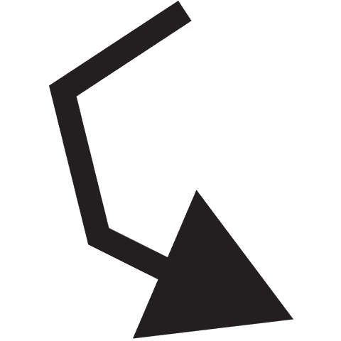 Curved Black Arrow on Transparent Background for Vector Design - Download Free Stock Videos Pikwizard.com