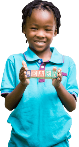 smiling child holding transparent educational alphabet blocks - Download Free Stock Videos Pikwizard.com