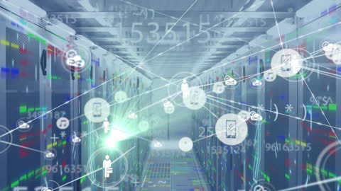 Futuristic Digital Network in Data Center Simulation