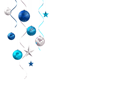 blue and silver transparent christmas decorations hanging - Download Free Stock Videos Pikwizard.com