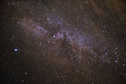 Dazzling Milky Way Galaxy Starscape in Night Sky