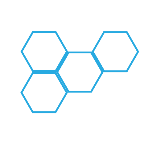 transparent molecular diagram with hexagonal bonds - Download Free Stock Videos Pikwizard.com