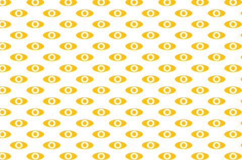 Seamless Yellow Eye-Shaped Pattern on Transparent Background - Download Free Stock Videos Pikwizard.com