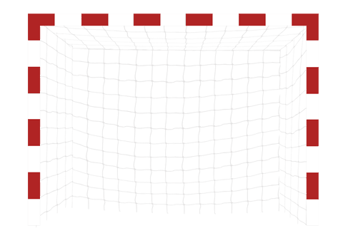 transparent digital illustration of handball goal post vector - Download Free Stock Videos Pikwizard.com