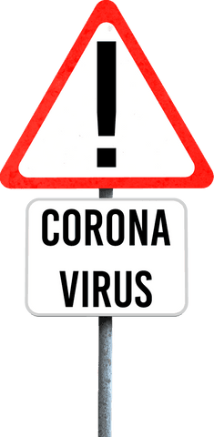 covid-19 warning transparent sign with exclamation mark - Download Free Stock Videos Pikwizard.com