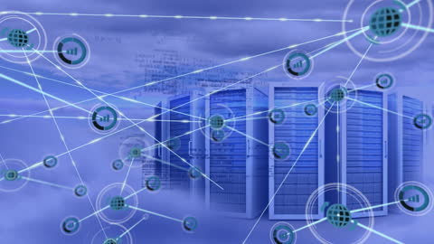 Digital Networking Over Cloud Servers with Data Systems
