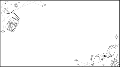 Mystical Occult Border with Transparent Background Design Elements - Download Free Stock Videos Pikwizard.com