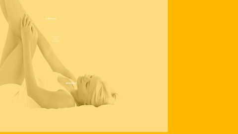 woman relaxing during massage on yellow-themed background - Download Free Stock Templates Pikwizard.com