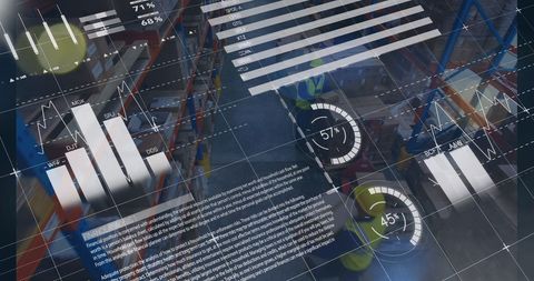 Digital warehouse management and analytics visualization