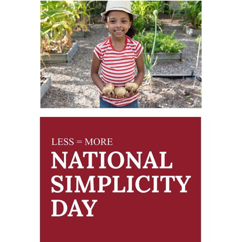happy girl celebrating national simplicity day holding potatoes - Download Free Stock Templates Pikwizard.com