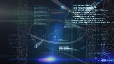 Digital Data Flow with Coding Over Server Background