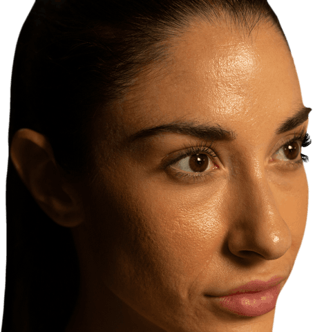 transparent close-up woman with natural skin texture - Download Free Stock Videos Pikwizard.com