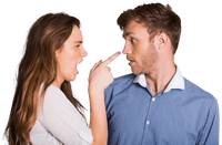 Couple Arguing Transparent Background Image Dynamic Interaction ...