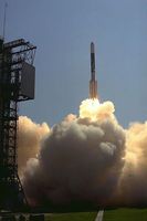 Boeing Delta II Launching NASA's Advanced Composition Explorer from